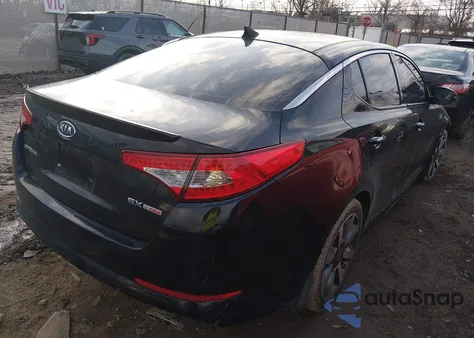 2012 Kia Optima Sx z USA, uszkodzony, nr VIN 5XXGR4A6XCG072812